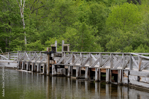 Old bridge watter