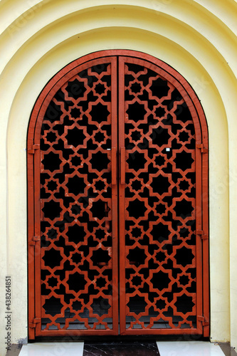 interior design of the great mosque of cimahi, indonesia photo