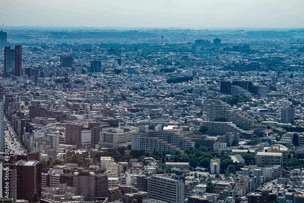 渋谷スカイ展望台からの景色