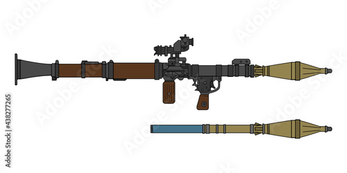 Anti-tank rocket grenade launcher - RPG 7 