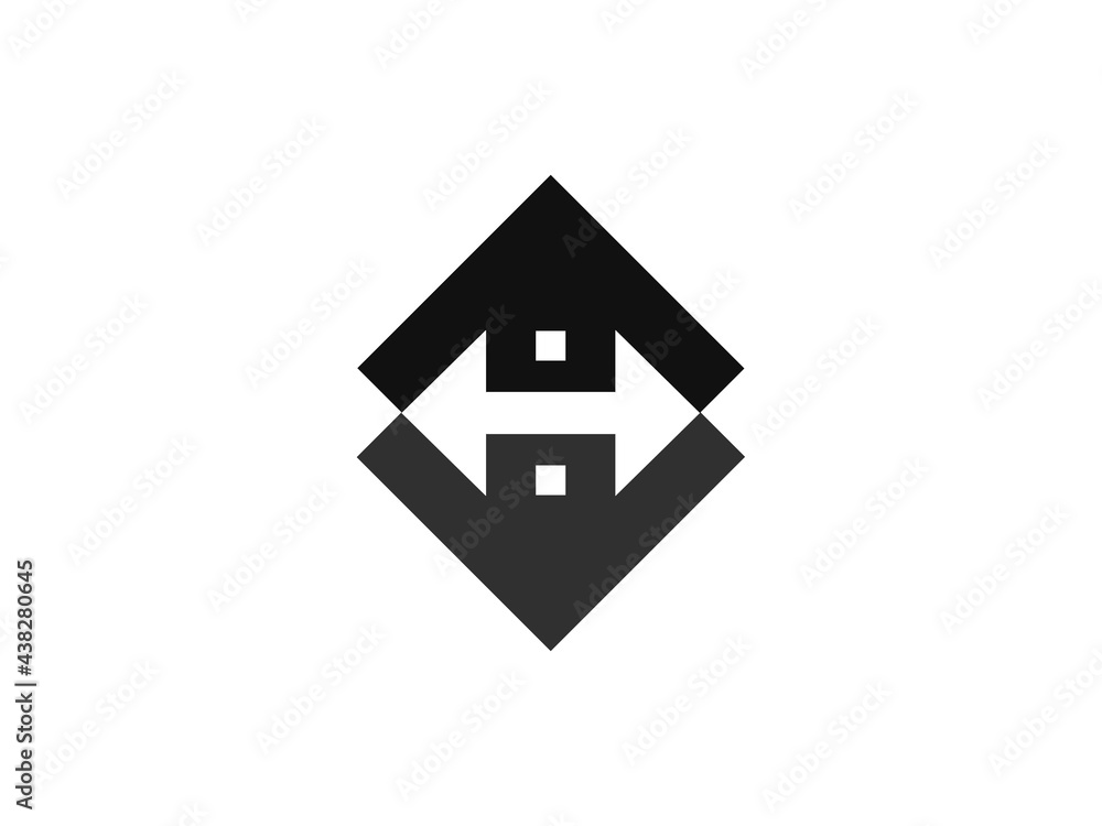 house logo, arrow logo house logo, arrow logo