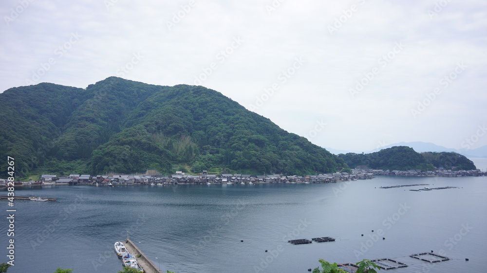 Obraz premium 伊根の街並み