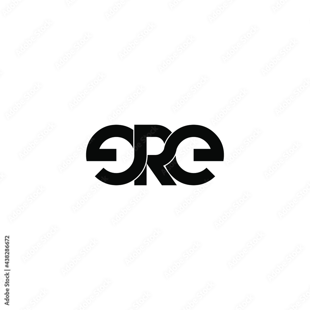 ere letter original monogram logo design ere letter original monogram logo design