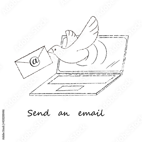 電子メールのイラスト