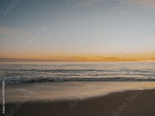 Sunset on the beach © Christopher