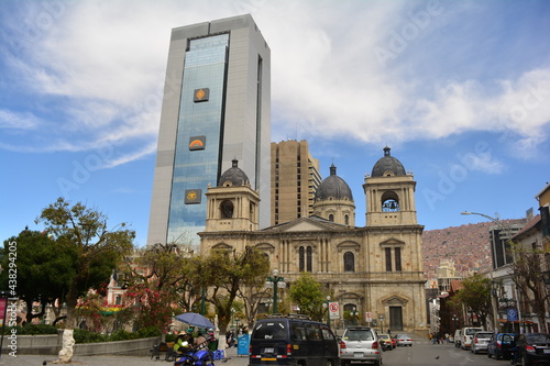 Plaza Murillo La Paz, Bolivia.