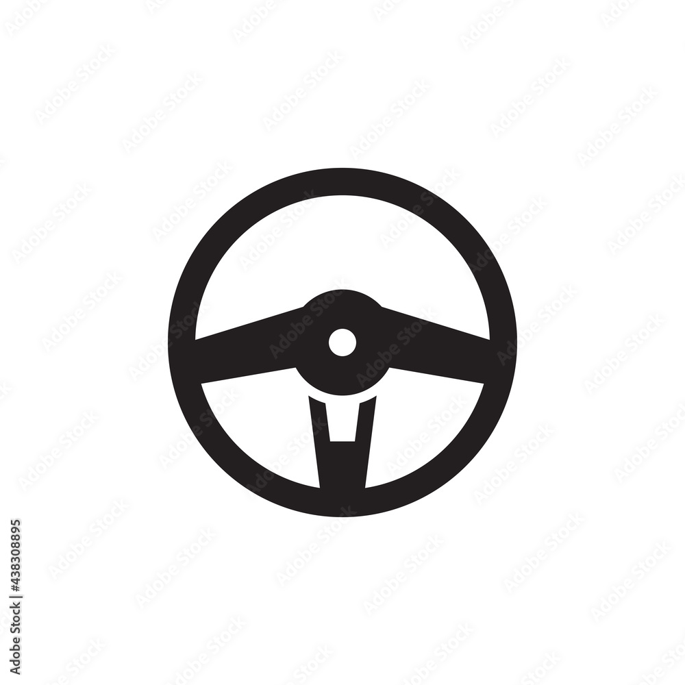 automotive icon vector, steering wheel icon automotive icon vector, steering wheel icon