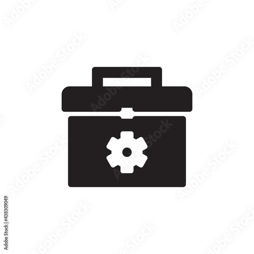 automotive icon vector, toolbox icon