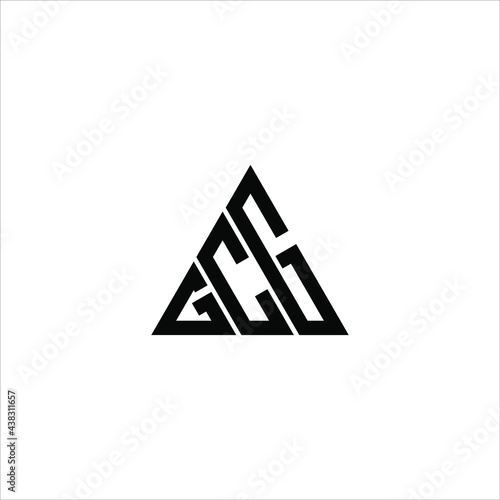 G C G letter logo abstract creative design. G C G unique design