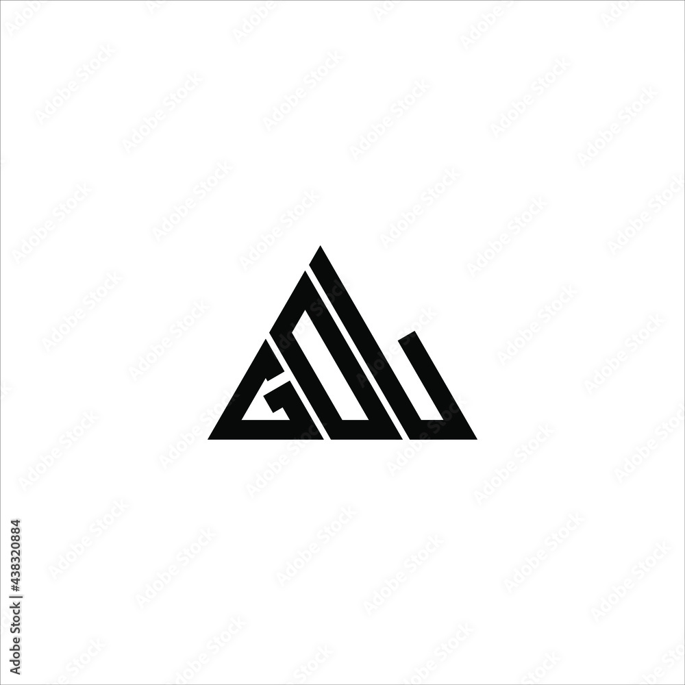 G D L letter logo abstract creative design. G D L unique design - obrazy, fototapety, plakaty 