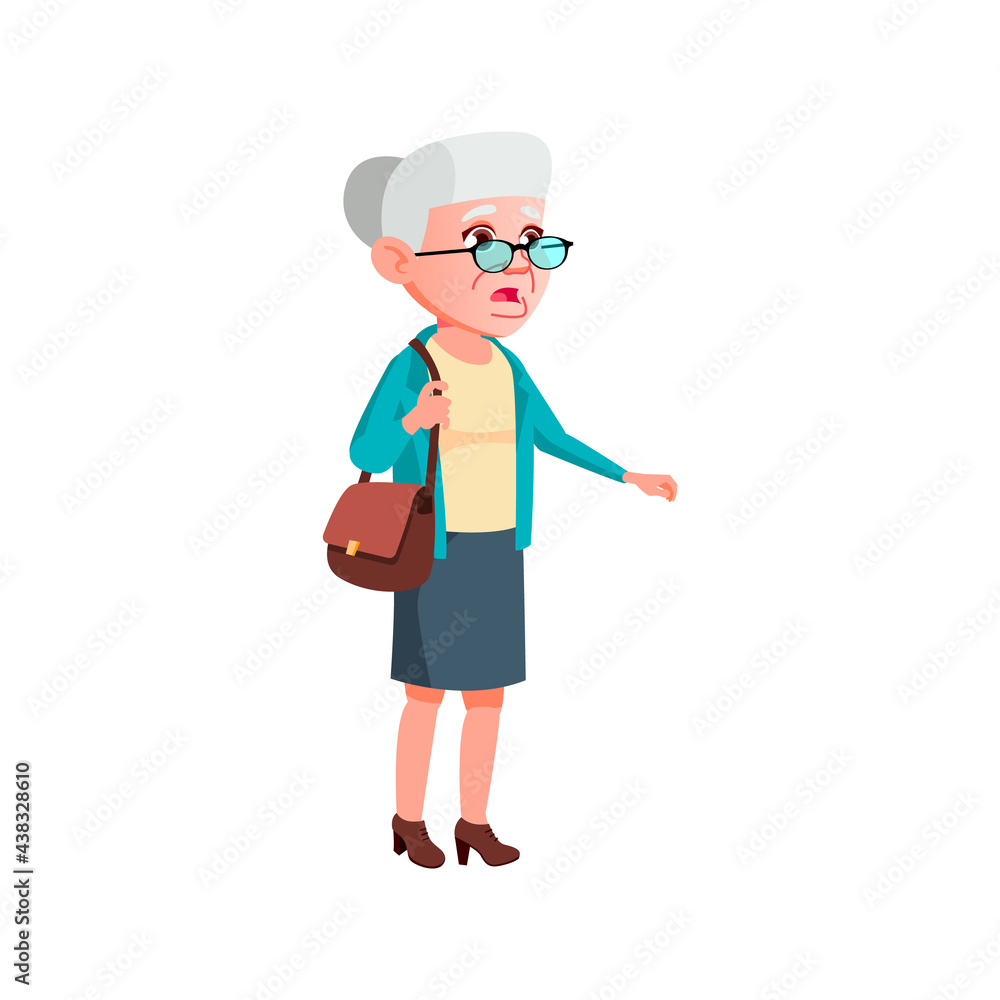 retired woman shocked from high medicine prices at pharmacy cartoon vector. retired woman shocked from high medicine prices at pharmacy character. isolated flat cartoon illustration retired woman shocked from high medicine prices at pharmacy cartoon vector. retired woman shocked from high medicine prices at pharmacy character. isolated flat cartoon illustration
