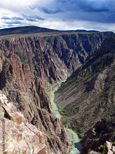 Εκτύπωση καμβά Black Canyon of the Gunnison, CO, USA
