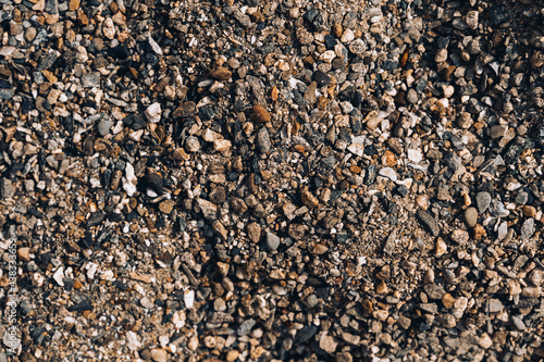 gravel, crushed stone, building material, texture