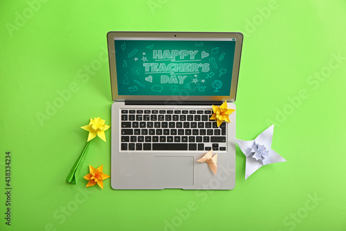 Text HAPPY TEACHER'S DAY on...