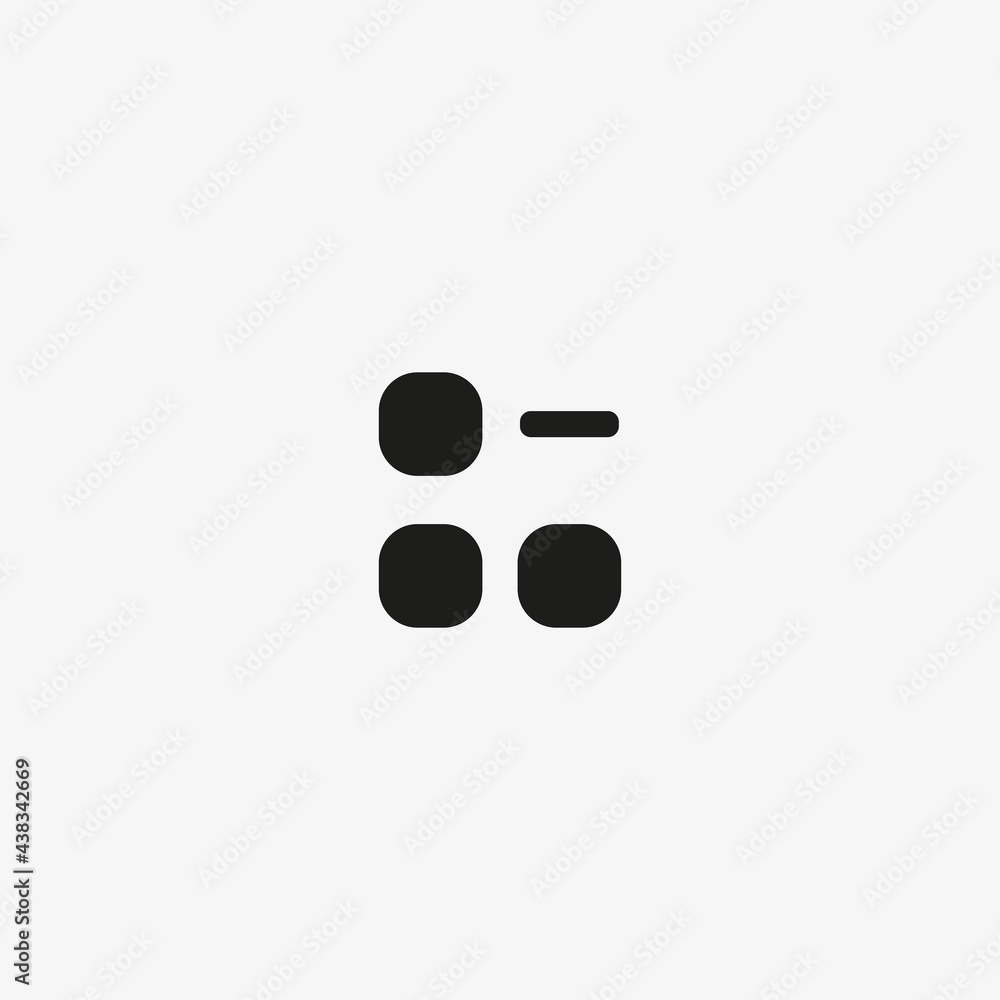 Mobile apps UI button. Delete apps symbol. Mobile apps UI button. Delete apps symbol.