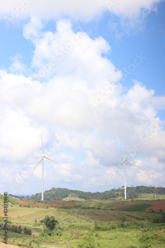 farma turbin wiatrowych