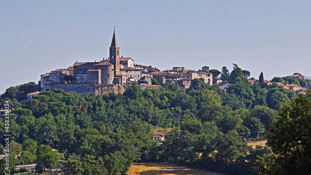 Montecastrilli, view of the village