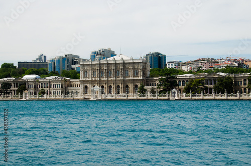 Panorama of Dolmabahce Palace - Istanbul, Turkey