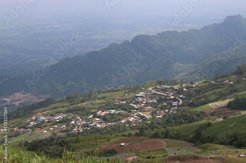 view from the mountain