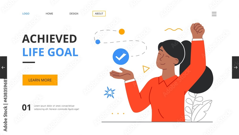 Concept of gradual business development Concept of gradual business development