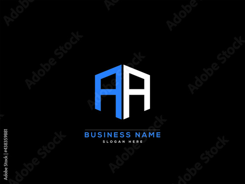 AA Letter Logo, aa a a logo image vector for business