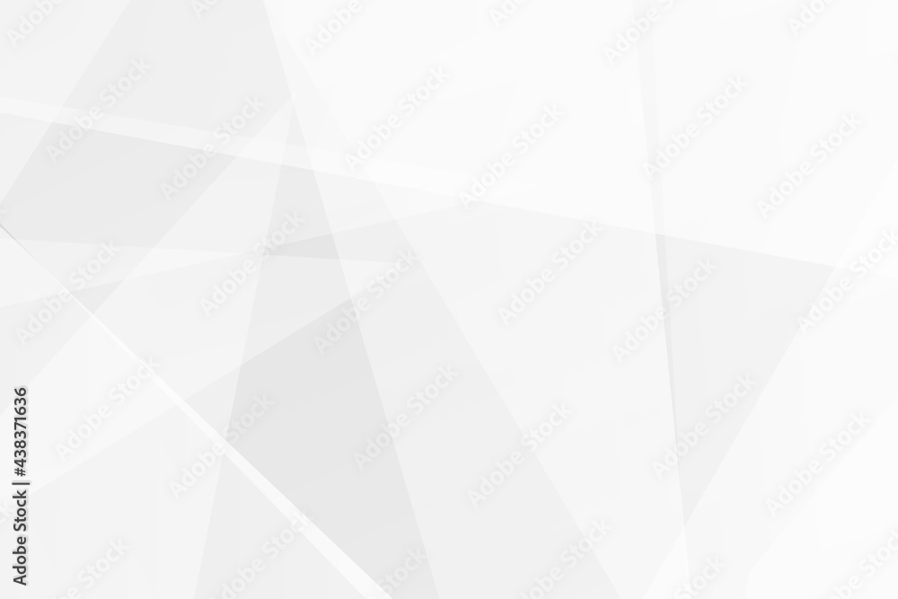 Obraz premium Abstract white and grey on light silver background modern design. Vector illustration EPS 10.