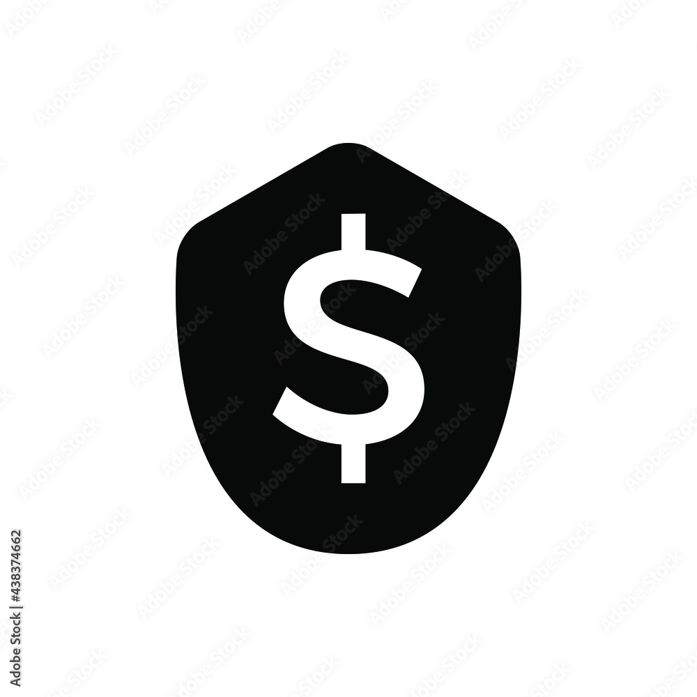 Business protection icon vector graphic illustration Business protection icon vector graphic illustration
