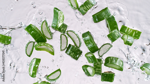 Aloe Vera sliced, freeze mo...