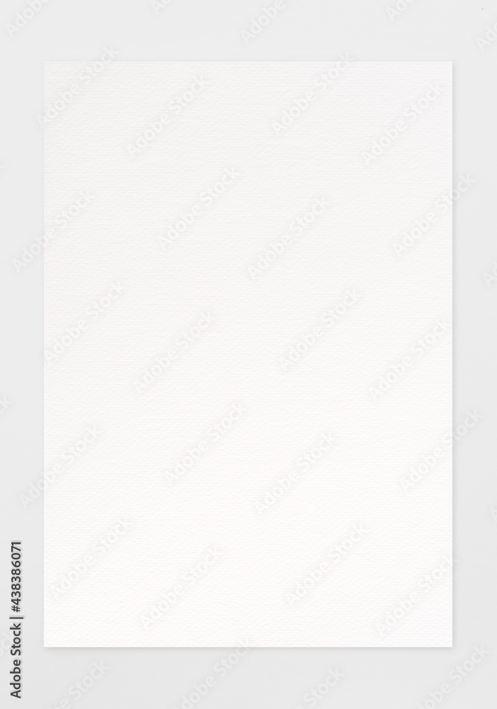 Watercolor paper texture background with clipping path. White paper sheet with a torn edges isolated on gray. Art paper. Watercolor paper texture background with clipping path. White paper sheet with a torn edges isolated on gray. Art paper.