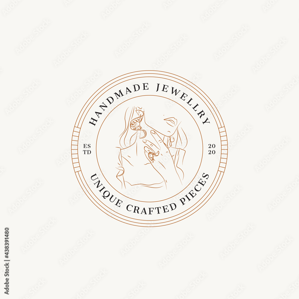 Hand drawn line art bohemian vector logo design template. Boho style illustration of elegant signs and badges for beauty, natural cosmetics, creative agency, spa and wellness, fashion, wedding. Hand drawn line art bohemian vector logo design template. Boho style illustration of elegant signs and badges for beauty, natural cosmetics, creative agency, spa and wellness, fashion, wedding.