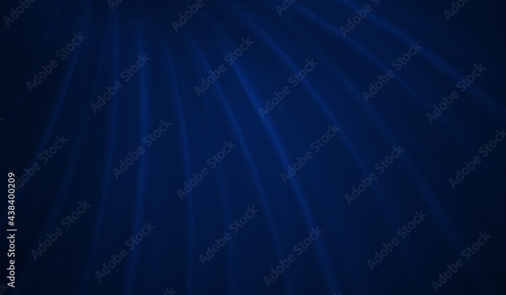 Obraz premium abstract dark blue and curve illustration background