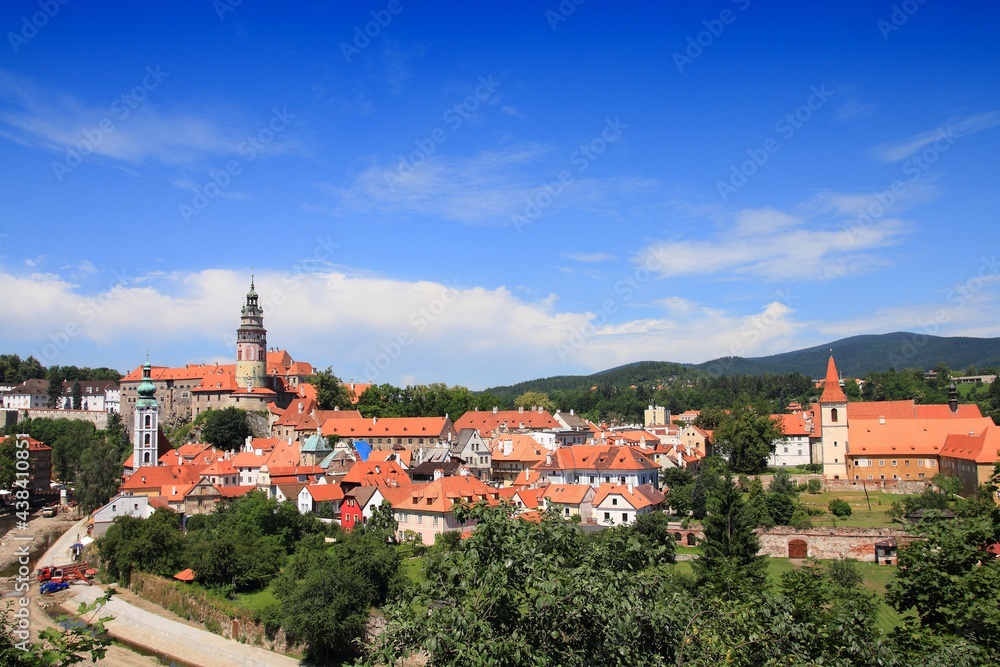 Cesky Krumlov town in Czechia