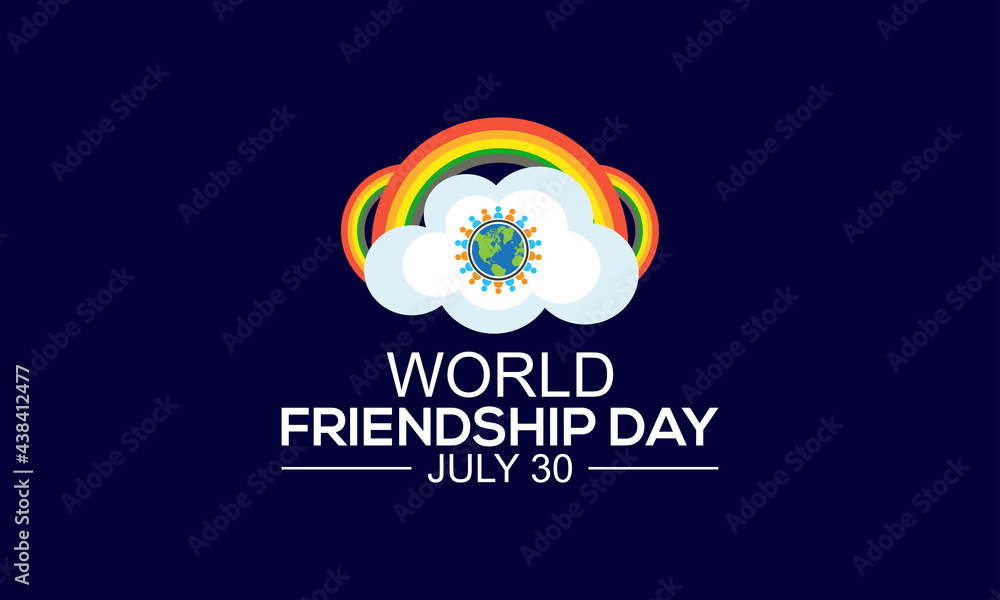 World Friendship Day banner Concept Observed on Every July 30. Friendship Day background, Banner, Poster, Card Awareness Campaign Template. World Friendship Day banner Concept Observed on Every July 30. Friendship Day background, Banner, Poster, Card Awareness Campaign Template.