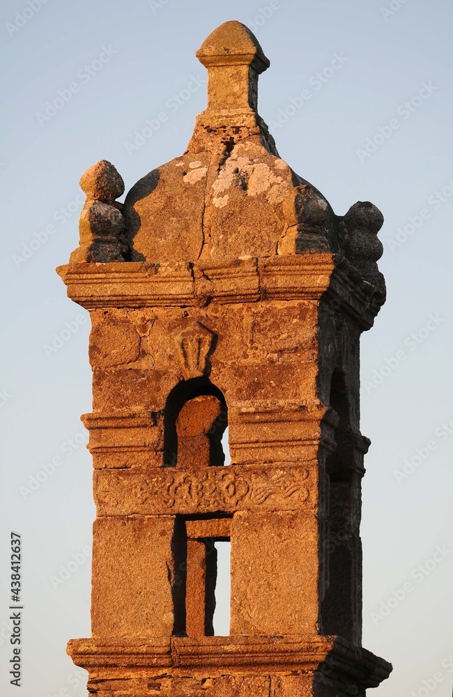 Chapelle Saint-Michel de Brasparts dans les monts d'Arrée massif Armoricain Bretagne Finistère France