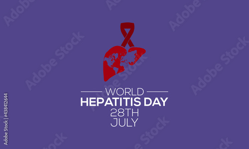 World Hepatitis Day Background Vector Banner Concept. Hepatitis Day Awareness Campaign Template for background, Banner, Poster, Card.