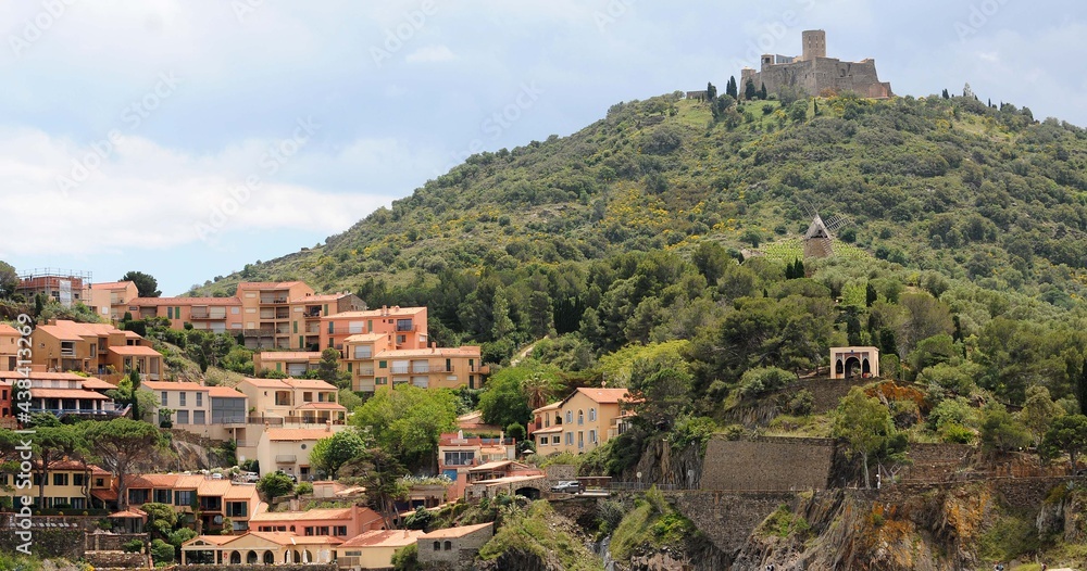  Ville de Collioure dans les Pyrénées-Orientales France