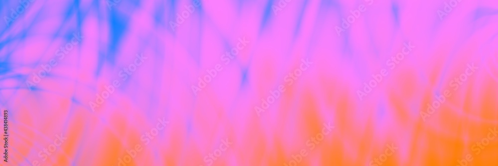 Retro pastel color art abstract widescreen design