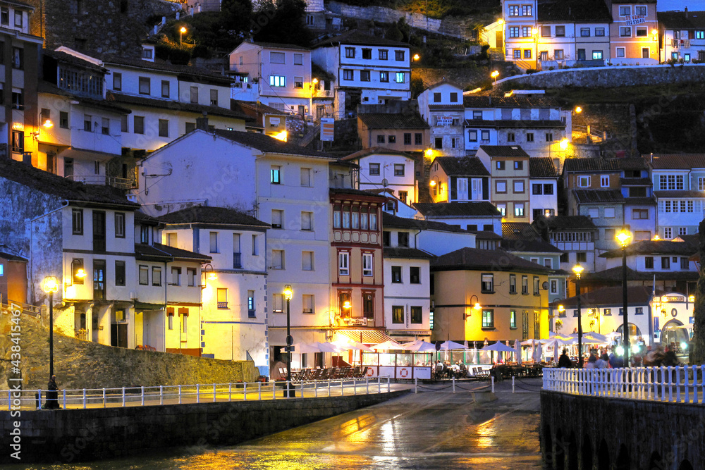 Cudillero Fishing Town, Cudillero, Asturias, Spain, Europe