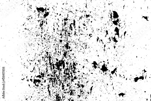 Dirty grunge background. The monochrome texture is old. Vintage worn pattern. The surface is covered with scratches