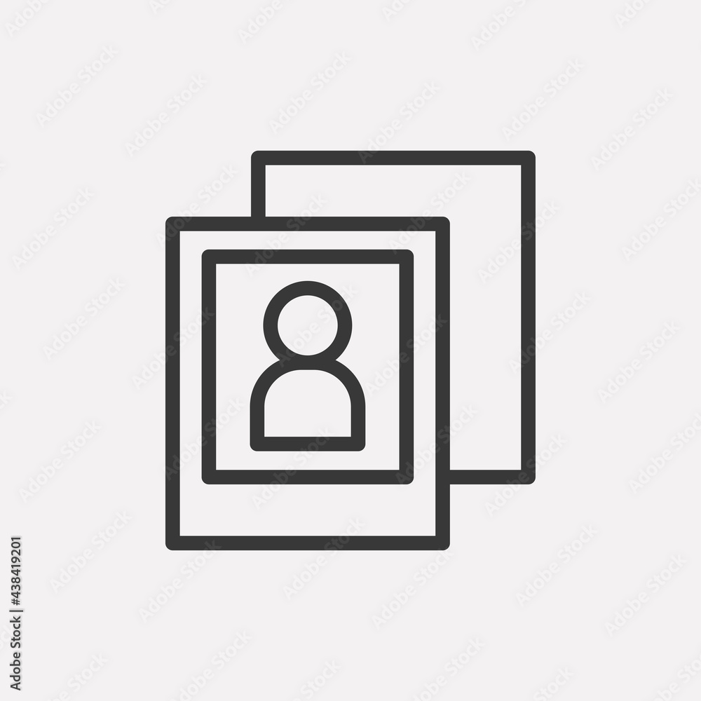 Polaroid icon isolated on background. Picture symbol modern, simple, vector, icon for website design, mobile app, ui. Vector Illustration Polaroid icon isolated on background. Picture symbol modern, simple, vector, icon for website design, mobile app, ui. Vector Illustration