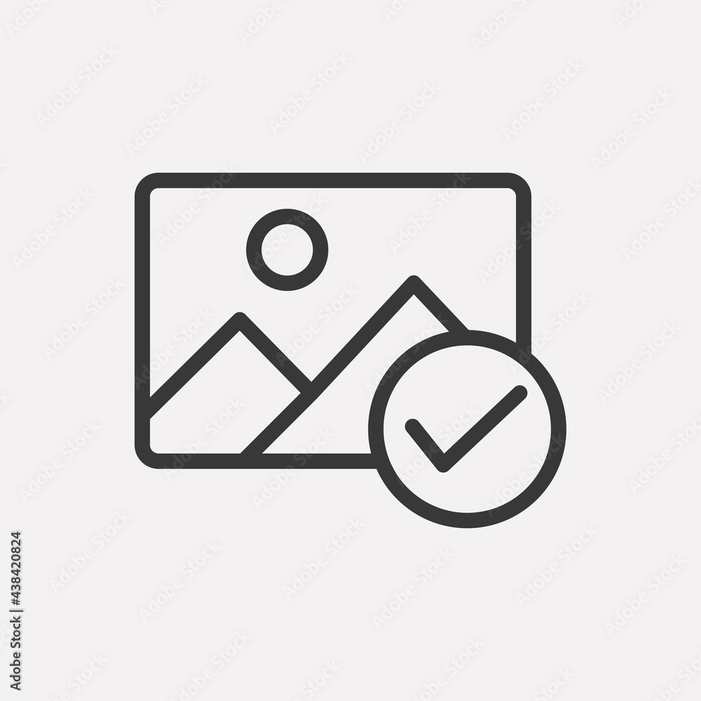 Picture icon isolated on background. Gallery symbol modern, simple, vector, icon for website design, mobile app, ui. Vector Illustration Picture icon isolated on background. Gallery symbol modern, simple, vector, icon for website design, mobile app, ui. Vector Illustration