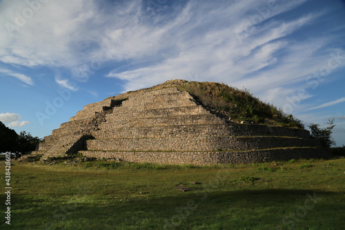 The majestic Mayan pyramid, Kinich kak Moo , in Izamal photo