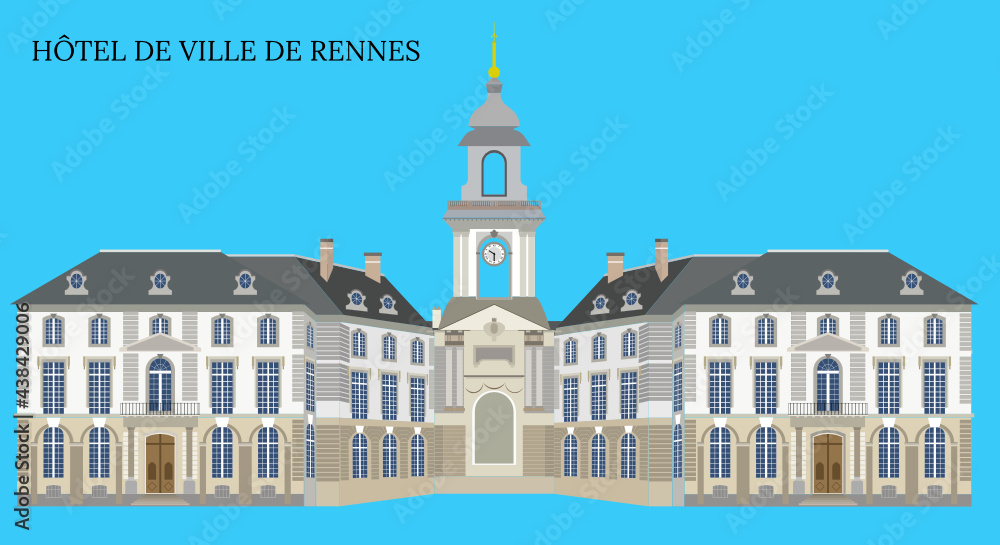 Rennes City Hall
Hôtel de ville de Rennes, France