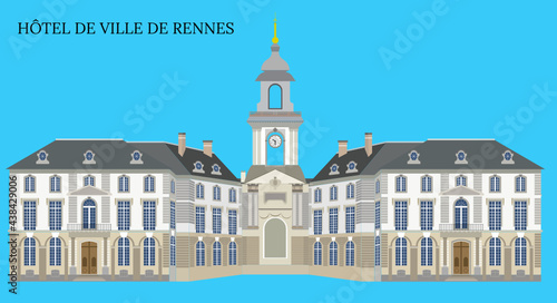 Rennes City Hall
Hôtel de ville de Rennes, France