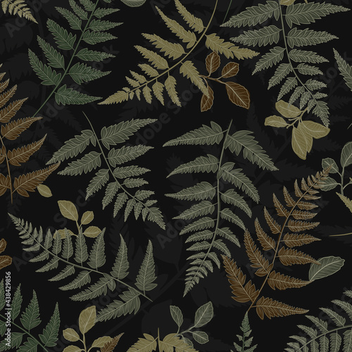 Fern Repeat Pattern from the Forest