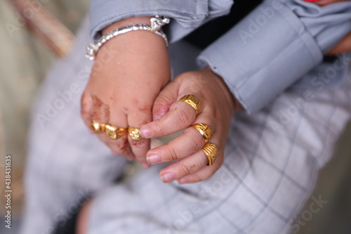 Ring On Baby Finger