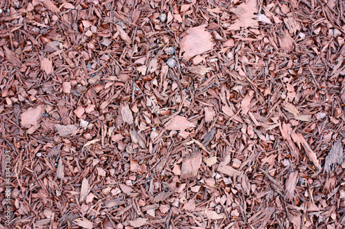 Wood chips texture