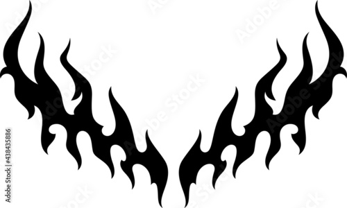 175-Fire Tribal-58(Wing Type)