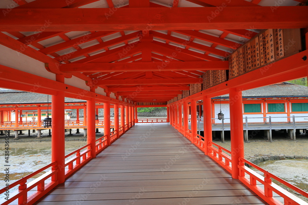 Obraz premium 厳島神社 広島 日本