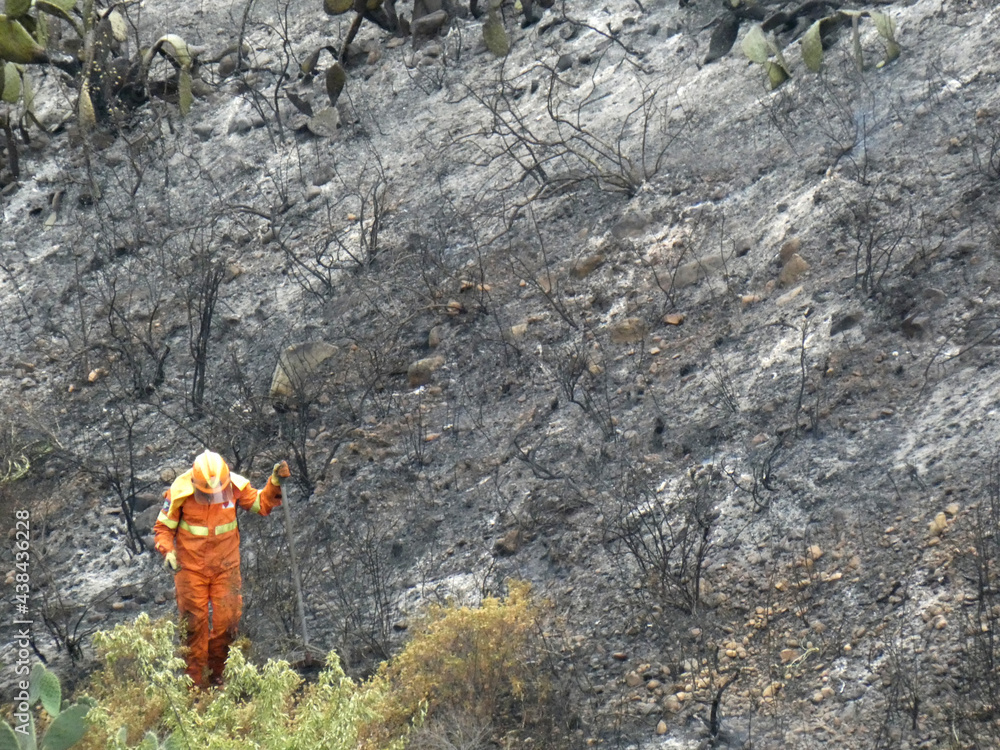 Obraz premium Attività antincendio